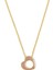 London Pave Necklace, Kalp Kristalli Kolye 2