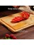 Bambu Steak Sunum Tahtası, Kesme Tahtası, Kalın Bambu, Farklı Ebatlarda (35X26X1.2 Cm) 3