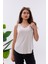 Likralı Modal Kumaş V Yaka Atlet 4