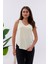 Likralı Modal Kumaş V Yaka Atlet 2