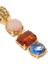 Mixed Gem Linear Earrings, Renkli Taşlı Lineer Küpeler 3