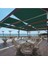50CM x 13.5m Yeşil Su Geçirmez Dekoratif Gölgelik Battı Çıktı 2
