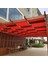 Turuncu Su Geçirmez Dekoratif Gölgelik 70CM x 19.5m 1