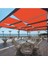 Turuncu Su Geçirmez Dekoratif Gölgelik 70CM x 19.5m 2