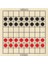 Ahşap Zeka ve Strateji Oyun Seti 7 Li, Kızma Birader+Dama+3 Taş+9 Taş+Bihar+Surakarta ve Tic-Tac-Toe ETICSET247 3