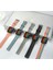 Ally Apple Watch Ultra 49MM 7-8 45MM 6-5-4 44MM Kayış Kordon Dokuma Çizgili Spor - HNK1042-8035 1
