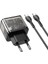 Hoco N34 PD20W Usb+Type-C + Type-C Kablo Hızlı Şarj Adaptör SETI-(5775) - HNK1581-6173 5