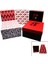 10 Parça Boy Desenli Dikdörtgen Hediye Kutusu (4767) - HNK9098-7174 1