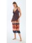 Bayan Ip Askılı Pamuklu Ince Kumaş Etnik Desenli Beach Wear ELBISE11483 1