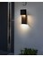 Siyah Minimal LED Dış Mekan Duvar Lambası, IP44 Korumalı ve Modern Tasarım 5