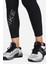 Pro Dri Fit Grafik Mid Rise 7/8 Lenght Tight Kadın Antrenman Taytı Siyah 4