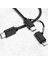 Ally 2in1 USB Type C 60W Hızlı Şarj Pd Kablosu+Iphone Başlık USB KABLO-(5775) - HNK8834-7395 1
