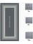 Sihirli Süper Su Emici Kaymaz Tabanlı Uzun Paspas 40*120 cm (4767) - HNK4669- 6431 2