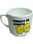 Yapımı Seramik Mug Kupa, 200 Ml, Özel Kabartmalı, Iznik Sanatının Muhteşem Örneği, Işçiliğiyle Evinize Sanat Katın (Annemde Annem) 1