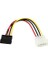Sata 4960 Kasa Içi Sata HDD 4 Pib Power Güç Kablosu 15CM 2