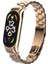 Xiaomi Mi Band 7 Uyumlu Krd-04 Metal Kordon Tknc - Rose Gold 1