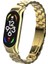 Xiaomi Mi Band 7 Uyumlu Krd-04 Metal Kordon Tknc - Gold 1