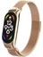 Xiaomi Mi Band 7 Uyumlu Krd-01 Metal Kordon Tknc - Rose Gold 1