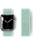 Apple Watch 42MM Hasırlı Cırtcırtlı Kordon - Turkuaz 1