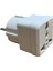 De-Pa Evrensel Adaptör Seyahat Fişi Beyaz Ab Normu - 250V Ac 10~16A Ingiliz ve Amerikan Fiş Dönüştürücü 1