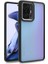 Xiaomi Mi 11T 5g Kılıf Tknc Flora Kapak-Siyah 1