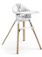 Clikk Highchair White Ergonomik Mama Sandalyesi, Kolay Kurulum ve Hafif Tasarım 1