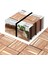 Real Wood “gerçek Teak” Klasik, Yüzeyi Işlenmemiş, Kilitli Karo Deck, 30×30 cm (10&apos;lu Paket), Iç ve Dış Mekan Kullanımı Için Kolay Kurulum Yer Karosu, 20 Çıtalı/karo, Fsc Sertifikalı 1