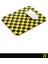 Sarı Siyah Renkli Damalı Geometrik Desenli Ergonomik Mouse Pad - 23 cm x 19 cm - Kaydırmaz Taban Ev ve Ofis Kullanımı Için Ideal Fare Altlığı Mousepad 3