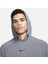 Dri-Fıt Fleece Fitness Erkek Gri Kapüşonlu Sweatshirt 2