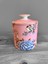 Flora Pınkmedıum Canısterwıth LID12X15 cm Kavanoz 3