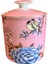Flora Pınkmedıum Canısterwıth LID12X15 cm Kavanoz 4