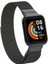 Xiaomi Redmi Watch (Mi Watch Lite) Uyumlu Krd-58 Metal Kordon Tknc - Siyah 1