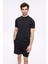 Active Erkek Siyah Spor Tişört 5030 1