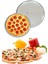 Delikli Pizza Tepsisi Lahmacun Pide Tepsisi 36 cm 32 cm 28 cm Paslanmaz Çelik 4