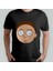 Rick And Morty - Morty Yüz %100 Pamuklu Bisiklet Yaka T-Shirt 1