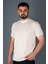 Erkek Bej Yarım Boğazlı Soft T-Shirt 1