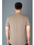 Erkek Vizon Yarım Boğazlı Soft T-Shirt 4