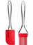 Silikon Spatula Seti 2in1 // Isıya Dayanıklı & Bpa Içermez // 2 Parça Yapışmaz, Pişirme, Karıştırma, Yağlama ve Sonrası - Bulaşık Makinesinde Yıkanabilir Mutfak Gereçleri Çok Renkli Günlük Kullanım 2