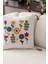 Comfort Punch Desenli Kırlent Kılıfı Kare Dekoratif Bohem Nakışlı Koltuk Yastık Kılıfı Panç 45X45 3