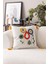 Comfort Punch Desenli Kırlent Kılıfı Kare Dekoratif Bohem Nakışlı Koltuk Yastık Kılıfı Panç 45X45 1