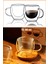Çift Çidarlı Kulplu Borosilikat Cam Kahve Kupası, Mini Çay Kupası, Espresso ve Latte Kupası 80 ml 7