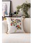Comfort Punch Desenli Kırlent Kılıfı Kare Dekoratif Bohem Nakışlı Koltuk Yastık Kılıfı Panç 45X45 1
