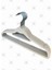 Kadife Askı, Takım Askısı Elbise Askısı, Yüksek Kalite Kadife Kıyafet Askısı, Krem 41 Cm, 20 Adet 3