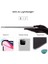iPad Pro 12.9`` 2022 6. Nesil Için Kılıf (A2436-A2764-A2437-A2766) Slim Translucent Back Smart Cover Siyah [ipad Pro 12.9 2022 ile Uyumlu Kılıf - Siyah] 3