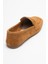 Morne Taba Süet Hakiki Deri Kadın Loafer Ayakkabı 5