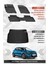 Kia Stonic 2017+ Uyumlu 4.5d Premium Havuzlu Oto Paspas ve Liner Marka 3D Bagaj Havuzu 1