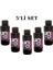 Profesyonel Super Shine Top Coat 50 ml 5'li Set 1