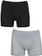 Erkek 2'li Pamuklu Likralı Esnek Kumaş Boxer Set 7811-2 3