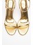 Jasmin Altın Cilt Tek Bantlı Kadın Topuklu Ayakkabı 2