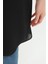 Kadın Basic Uzun T-Shirt Siyah 10271 3